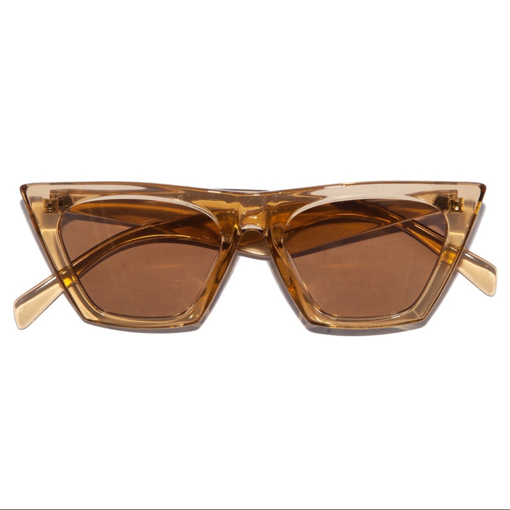 Retro 60s Honey Blonde Catfarer Sunglasses